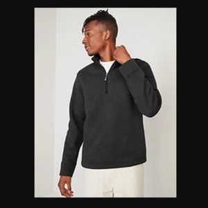 NEW Old Navy Men's Mock‎ Neck Sweater. Color Panther. NWT. Size Large